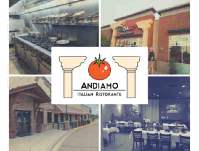 $25 Gift Card to Andiamo Italian Ristorante