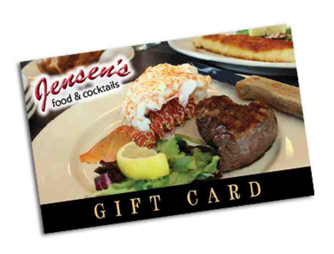A Great Gift Card for a Premier Restaurant...Jensen's Food and Cocktails $100 - Photo 1