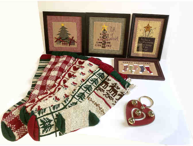 Vintage Christmas Basket