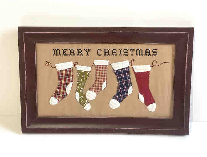 Vintage Christmas Basket