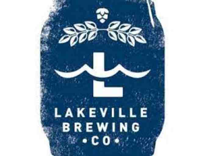 Lakeville Brewing Co. $50 Gift Card, (L) T-Shirt &amp; Lakeville Brewing Glass - Photo 1