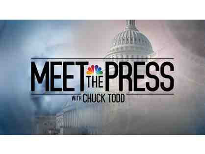 4 Tickets to "Meet the Press" Taping in Washington, DC