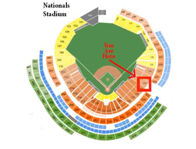 4 Tickets to a Washington Nationals Game