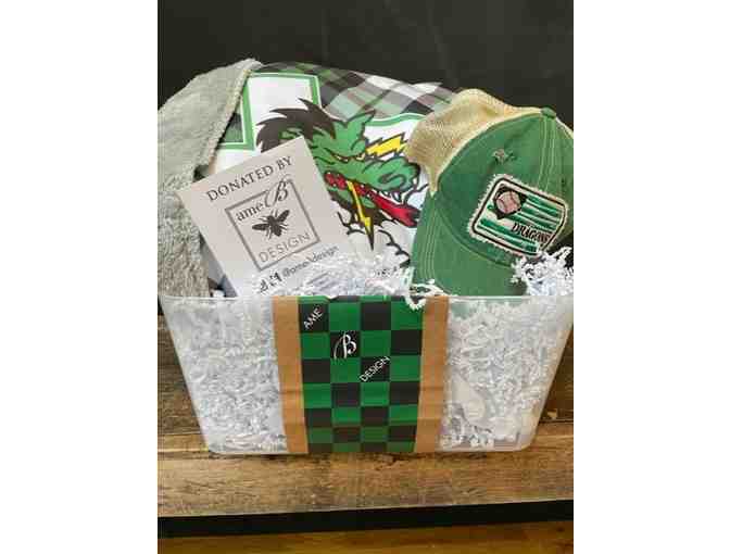 Ame B Designs Dragon Baseball Basket/ Gift Certificate