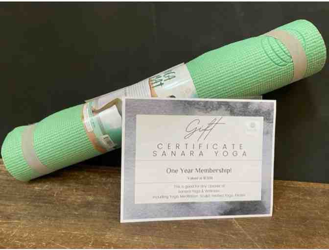 Sanara Yoga and Wellness- ONE YEAR MEMBERSHIP