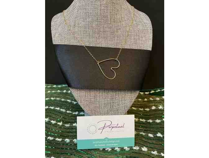 Ame B and Perpetual Jewelry Favorite Heart Necklace