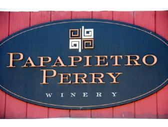 Papapietro Perry Winery Flight of magnums plus Wine Tasting for Four paired with Cheese