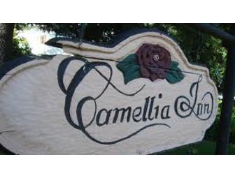 One night stay at the Camellia Inn, Healdsburg; Wine Road Cookbooks; Riedel Wine Glasses