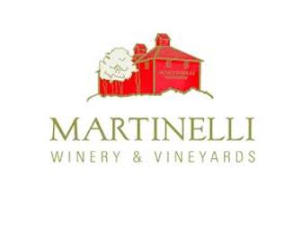 Two night stay, VIP tour and tasting for two couples at Martinelli Winery