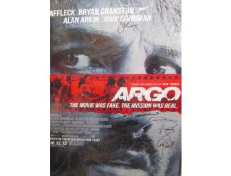 Signed 'Argo' Movie Poster - Framed