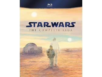 Star Wars Episodes I-VI Blu Ray DVD plus Lucasfilm Goodie Bag
