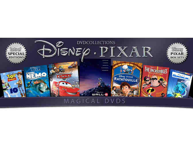 Extensive Pixar Film Collection and 'Art of'...books