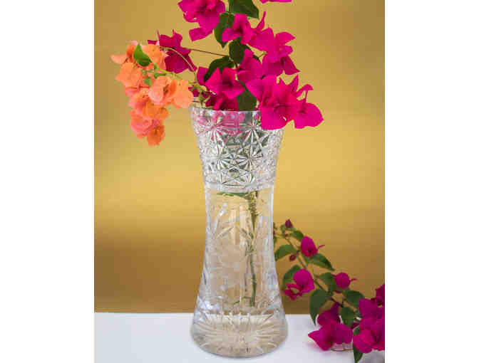 Cut Glass Vase