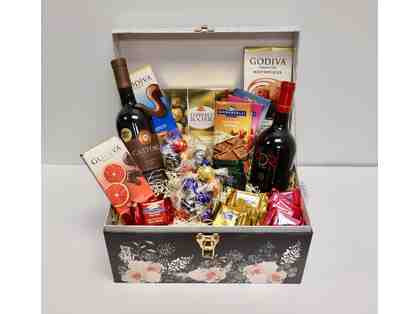 Chocolate and Wine Gift Box