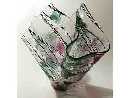 Free-Form Glass Vase