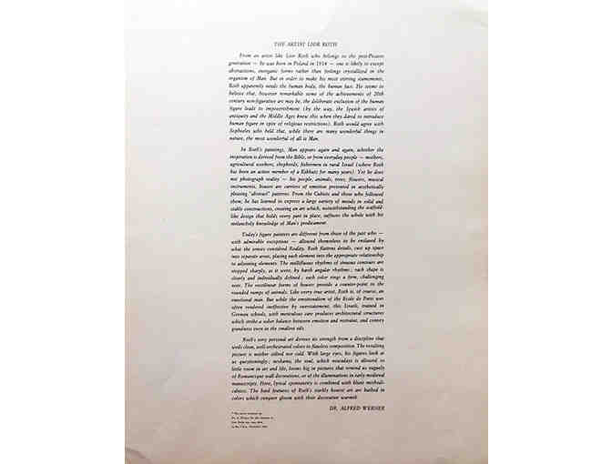 A Portfolio with three Prints by Lior Roth