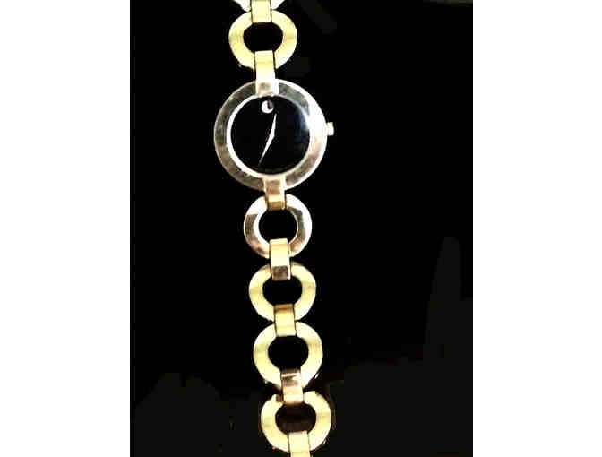 Movado Gold-Plated Watch/Bracelet