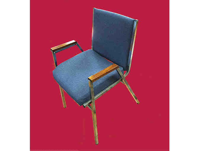 Group of 10 Stackable Arm Chairs - Group 1