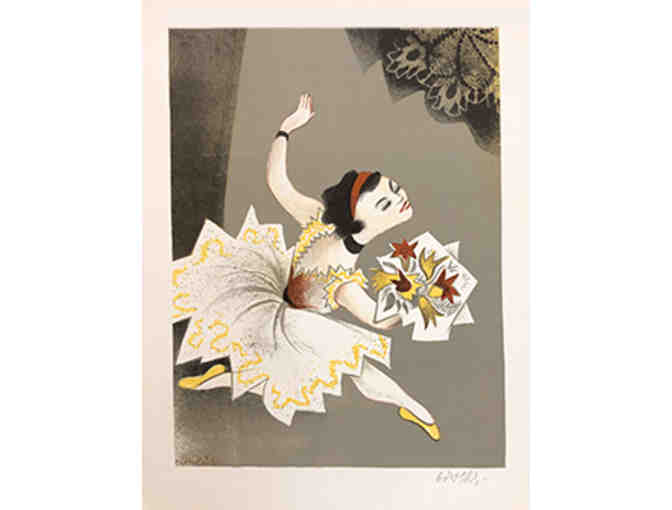 'Dancer' signed original print