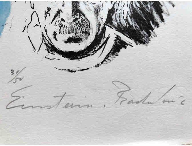 'Einstein' original signed print
