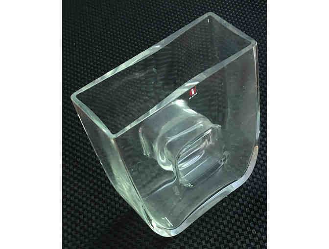 Littala modern glass vase