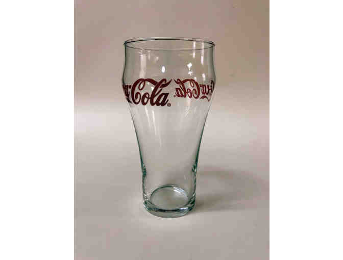 18 classic Coca-Cola glasses with red imprint - Photo 3