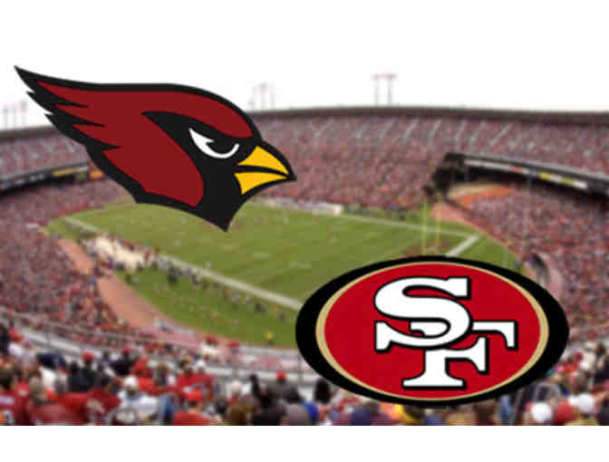 San Francisco 49ers vs. Arizona Cardinals (Parking Included)