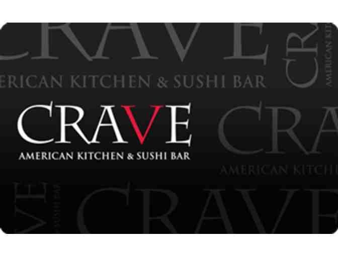 $100 Gift Card CRAVE American Kitchen & Sushi Bar - Bethesda, MD - Photo 2