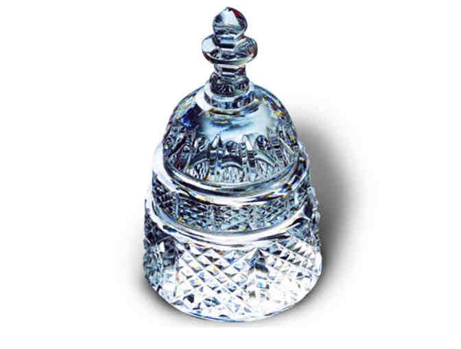 U.S. Capitol Dome in Waterford Crystal with Walnut Display Base