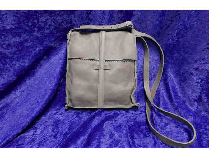 Designer Mignon Faget: Magazine Street Leather Crossbody Bag - Photo 1
