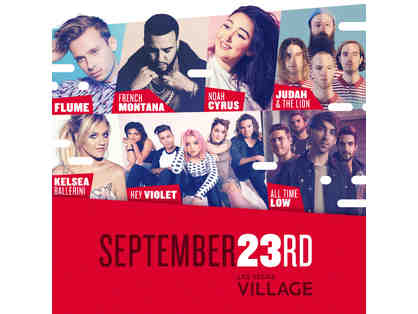 Airfare, Hotel & 2 VIP Tickets to September 2017 iHeartRadio Music Festival - Las Vegas