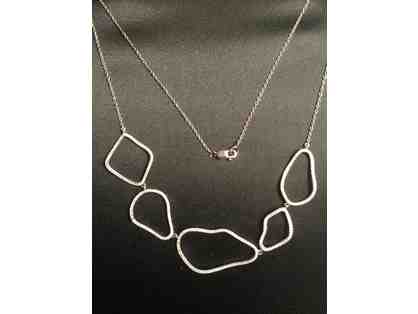 Exquisite White Gold and Pave Diamond Necklace from Boone & Sons Jewelers