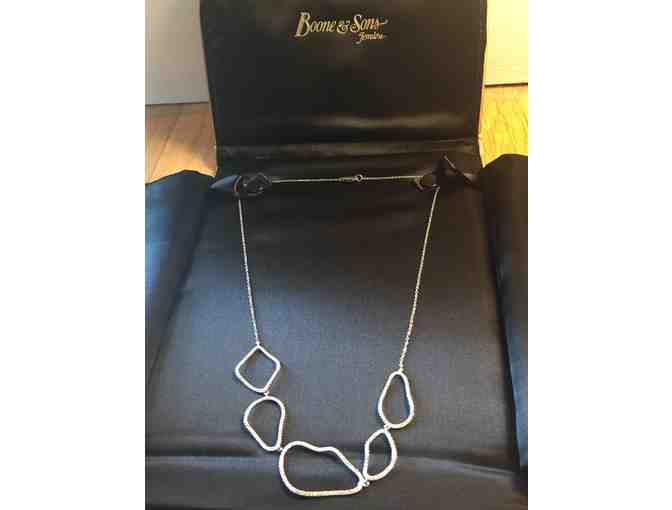 Exquisite White Gold and Pave Diamond Necklace from Boone & Sons Jewelers - Photo 2
