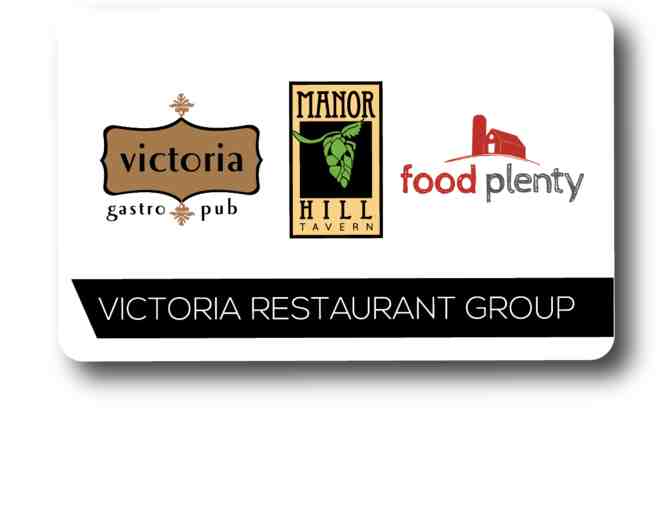 $100 Gift Card to Victoria Restaurant Group & $25 Gift Card to Manor Hill Brewing - Photo 1