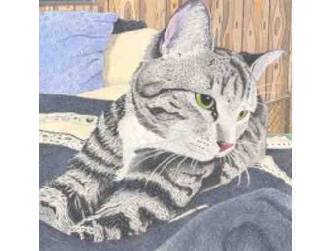 Custom 8x10' Pet Portrait by Award-winning Artist Todd Belcher