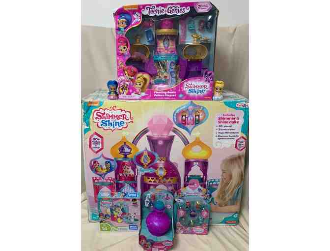 Shimmer & Shine Magical Light Up Genie Palace, Floating Genie Palace Playset + MORE