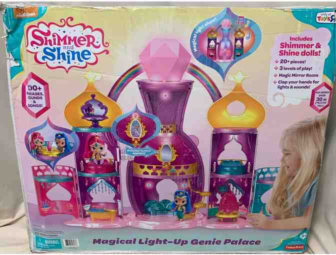 Shimmer & Shine Magical Light Up Genie Palace, Floating Genie Palace Playset + MORE