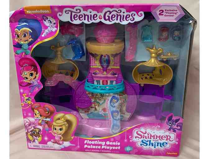 Shimmer & Shine Magical Light Up Genie Palace, Floating Genie Palace Playset + MORE