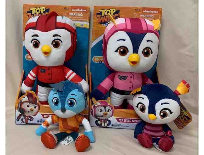Top Wing Penny and Rod Talking Plush Dolls + Penny and Swift Poseable Figures