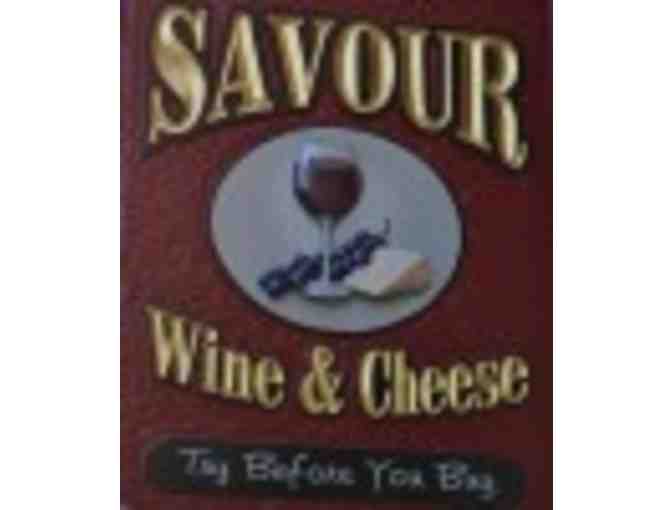 Savour Wine & Cheese - $50 Gift Certificate