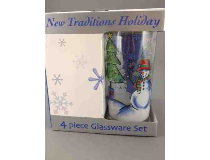 Christmas Dishware Gift Bag