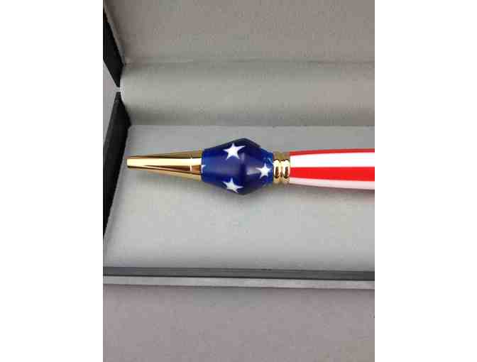 Handcrafted Patriotic Pen
