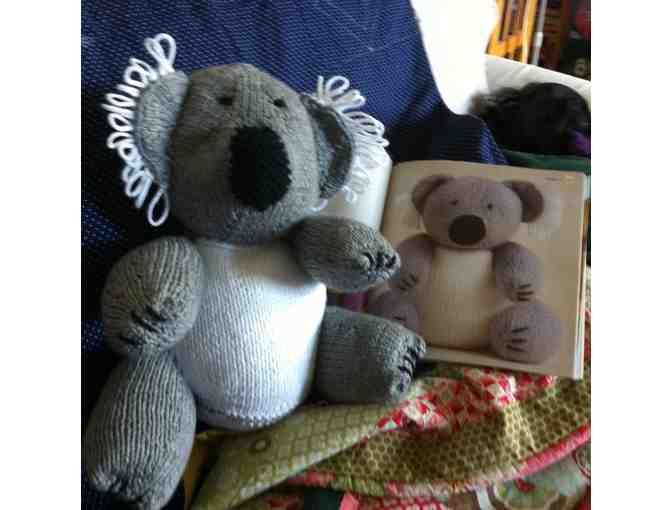 Hand Knit Stuffed Animal