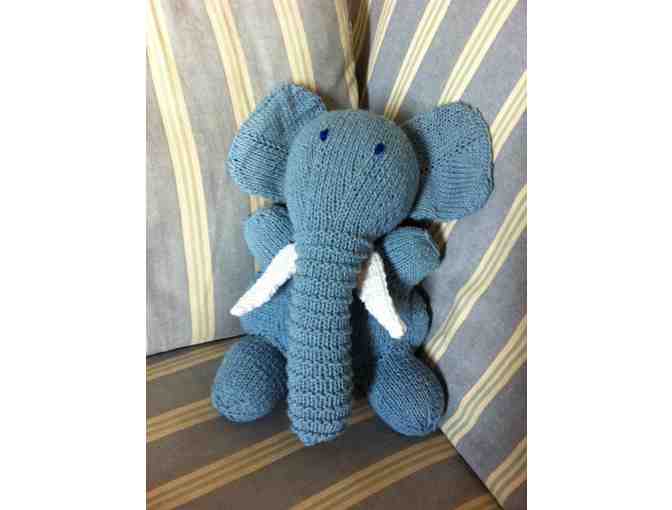 Hand Knit Stuffed Animal