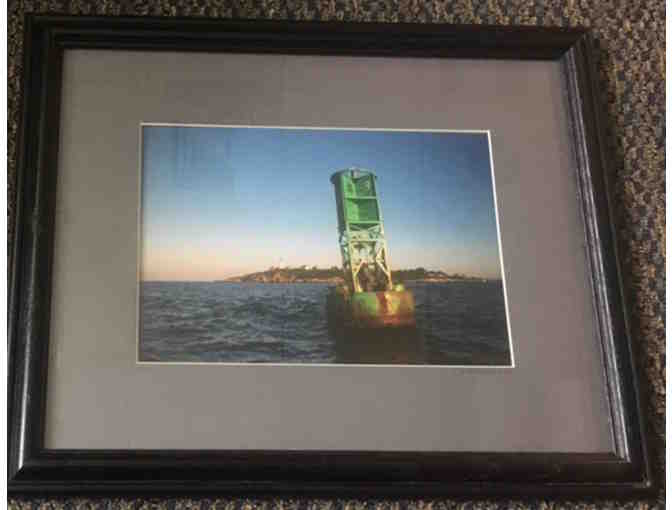 Bakers Island Buoy Framed Photograph