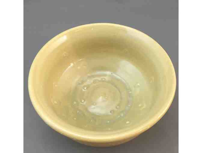 Yellow Medium Handmade Ceramic Bowl