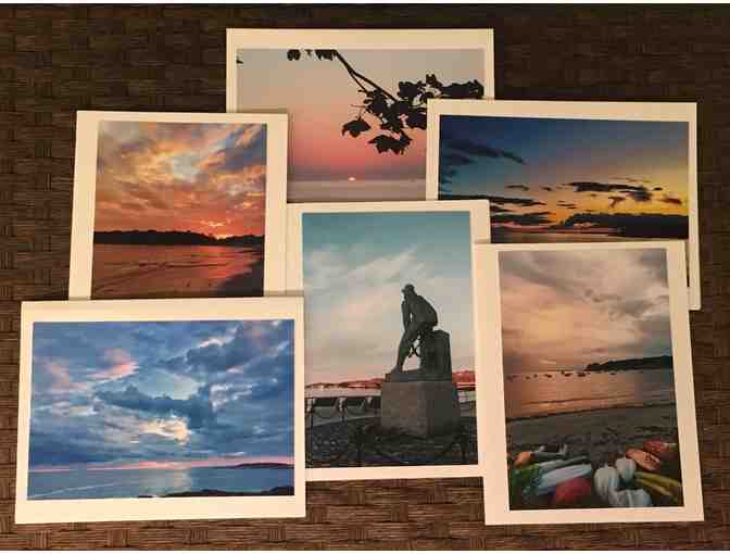 6 Gloucester Sunrise/Sunset Photo Cards - Set #1