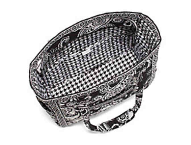 Vera Bradley Get Carried Away Tote and Large Cosmetic Bag