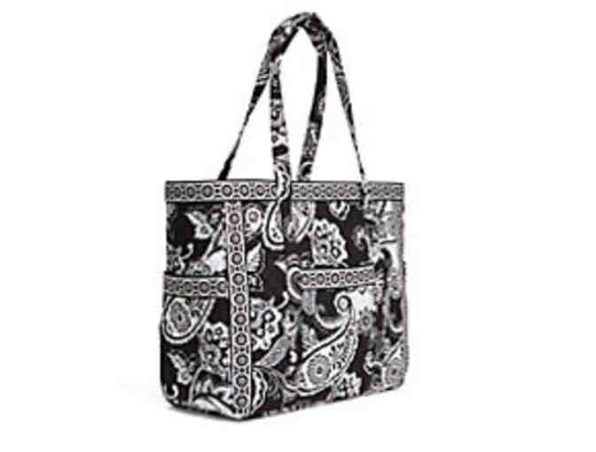 Vera Bradley Get Carried Away Tote and Large Cosmetic Bag