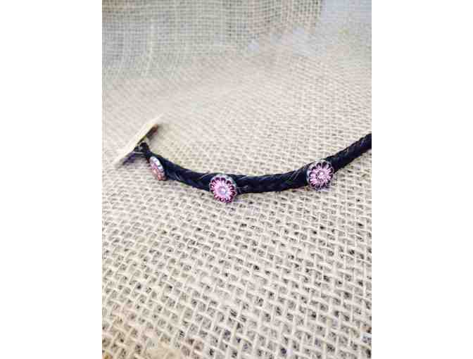 Cowboy Collectibles Authentic Horse Hair Necklace and Bracelet